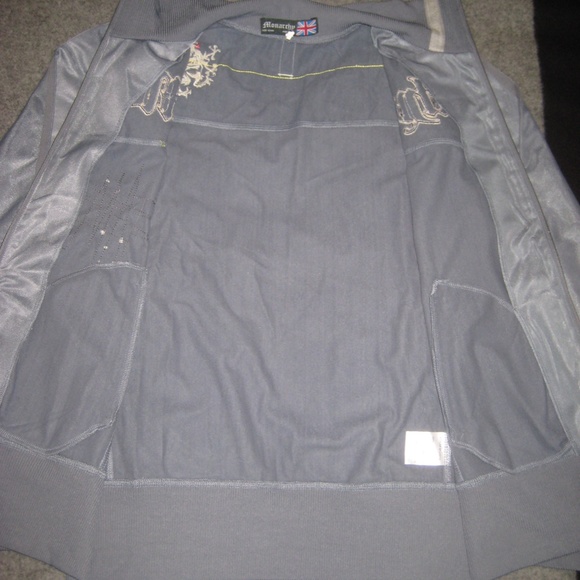 MONARCHY Zip-Up Track Jacket MEDIUM - Picture 9 of 16